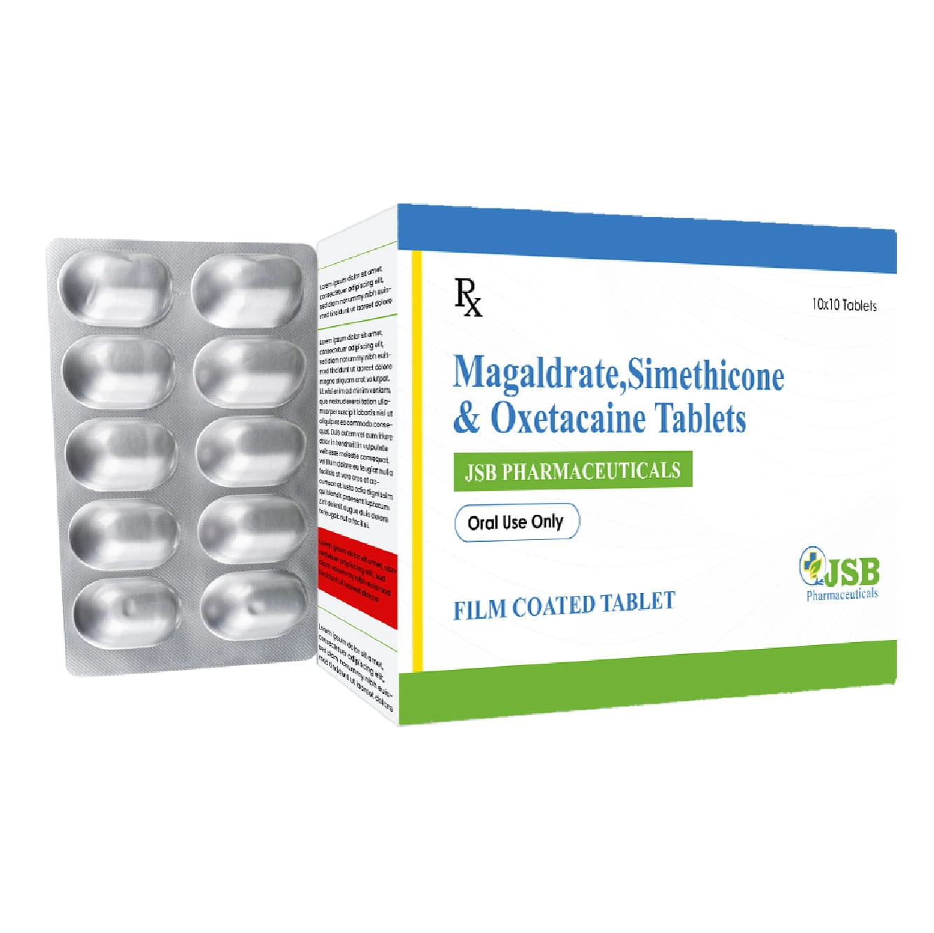 Magaldrate + Simethicone + Oxetacaine