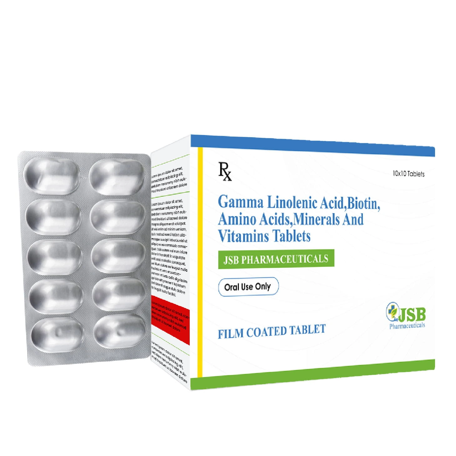 Gamma Linolenic Acid + Biotin + Amino Acids + Minerals + Vitamins